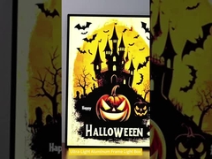 กล่องแสงโฆษณาอัลลูมิเนียมที่กําหนดเอง กล่องแสงกรอบฉีกกล่องแสง A4 Led Lightbox Ultra Thin