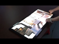 กล่องแสงสว่างสีดํา แผ่นผนังอลูมิเนียม ภาพถ่าย LED โปสเตอร์กรอบจอ