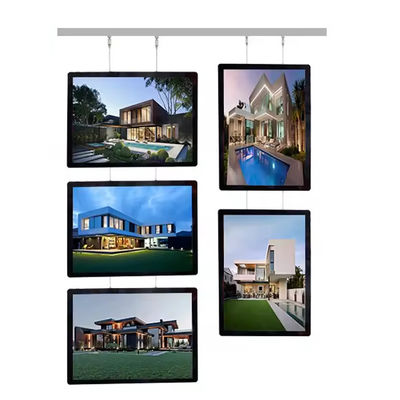 ซื้อ โปรแกรมการแสดงภาพของกล่องแสงที่สามารถหมุนได้ สําหรับป้ายร้านอาหาร การผลิตออนไลน์
