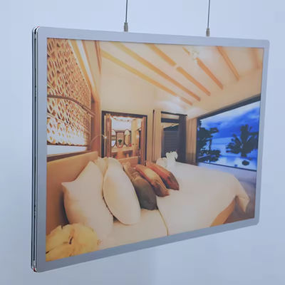 ซื้อ โครงการโฆษณา LED Light Box Sign Lightbox 1.2kg โครงการโฆษณาจอสองด้าน การผลิตออนไลน์