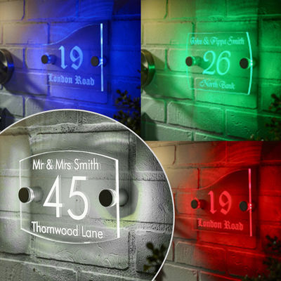 ซื้อ หมายเลขบ้าน ป้าย LED ป้ายโฆษณาป้ายโครงการประตูป้ายโรงแรมประตู การผลิตออนไลน์