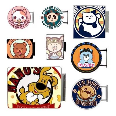 ซื้อ ผนังภายนอก ป้ายกล่องสว่าง ป้ายแขวนเพดาน ป้ายโฆษณา 3 มิติ สําหรับสวน การผลิตออนไลน์