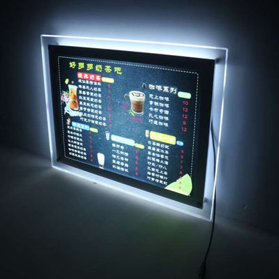 ซื้อ A3 A4 ติดอสังหาริมทรัพย์ ติด LED Frame LED Crystal Led Lightbox การผลิตออนไลน์