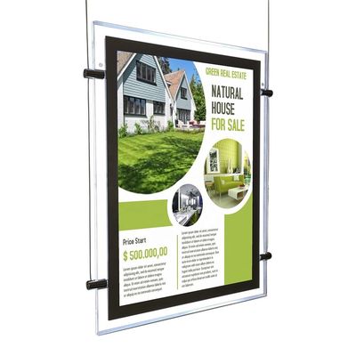 ซื้อ โปสเตอร์โฆษณา A3 A4 อะคริลิค รูปภาพ กรอบภาพ กล่องแสง LED การผลิตออนไลน์