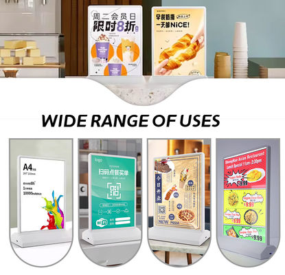 ซื้อ กล่องไฟโฆษณา LED อะลูมิเนียมทนความร้อนสำหรับในร่ม/กลางแจ้ง แรงดันไฟฟ้า DC5V การผลิตออนไลน์