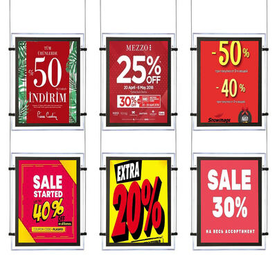 ซื้อ กล่องแสงคริสตัลพรีเมียมที่มีกรอบอลูมิเนียมที่ยั่งยืน การออกแบบที่ใช้ง่าย และลักษณะที่แฟชั่นสําหรับการโฆษณา การผลิตออนไลน์