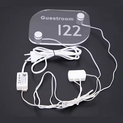 ป้ายโฆษณาที่กําหนดเอง ความสว่างสูง บ้าน LED ป้ายอะคริลิค 25mm X 25mm
