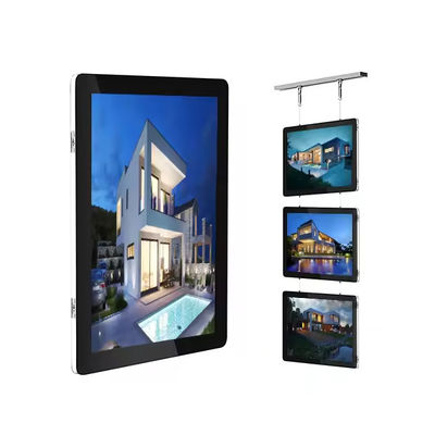 กล่องแสงโฆษณา ultra-thin การรับรอง CE และ RoSH ความดันทางเข้า AC100-240V