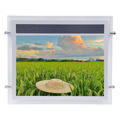 SMD LED Crystal Light Box กล่องแสงสลิงเงินโฆษณากล่องเนออน 2835 LED Strip แผ่นอะคริลิค