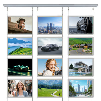 กล่องไฟ LED คริสตัลตามสั่ง 80000hr กล่องไฟ แอนด์ไลท์โฆษณา